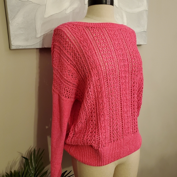 Hot Pink Super Soft Sweater - Picture 2 of 6